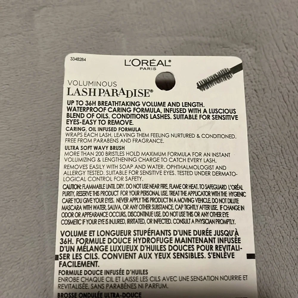 NWT L’Oréal Voluminous Lash Paradise Mascara 204 Black